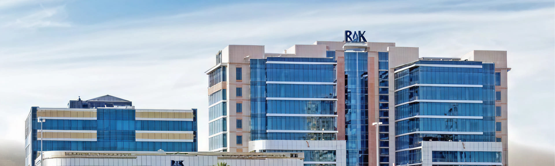 RAK-International corporate centre Banner